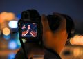 Nighttime Photography Capturing City Bridge