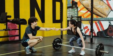 A Man and a Woman at the Gym