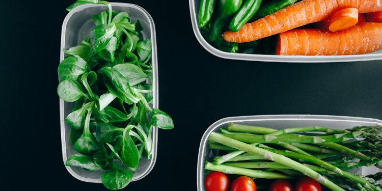 Fresh Vegetables in Containers
