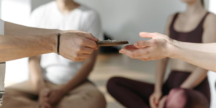 Group of People During Meditation