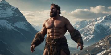 ai generated, man, warrior
